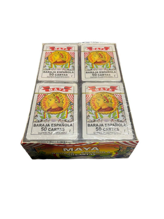 MAYA Spanish Playing Cards 12/decks