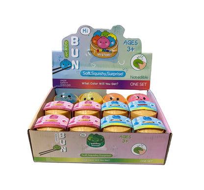 Squishy MINI Glitter Dumpling Toy 24/display