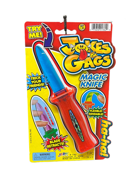 Packaged magic knife 