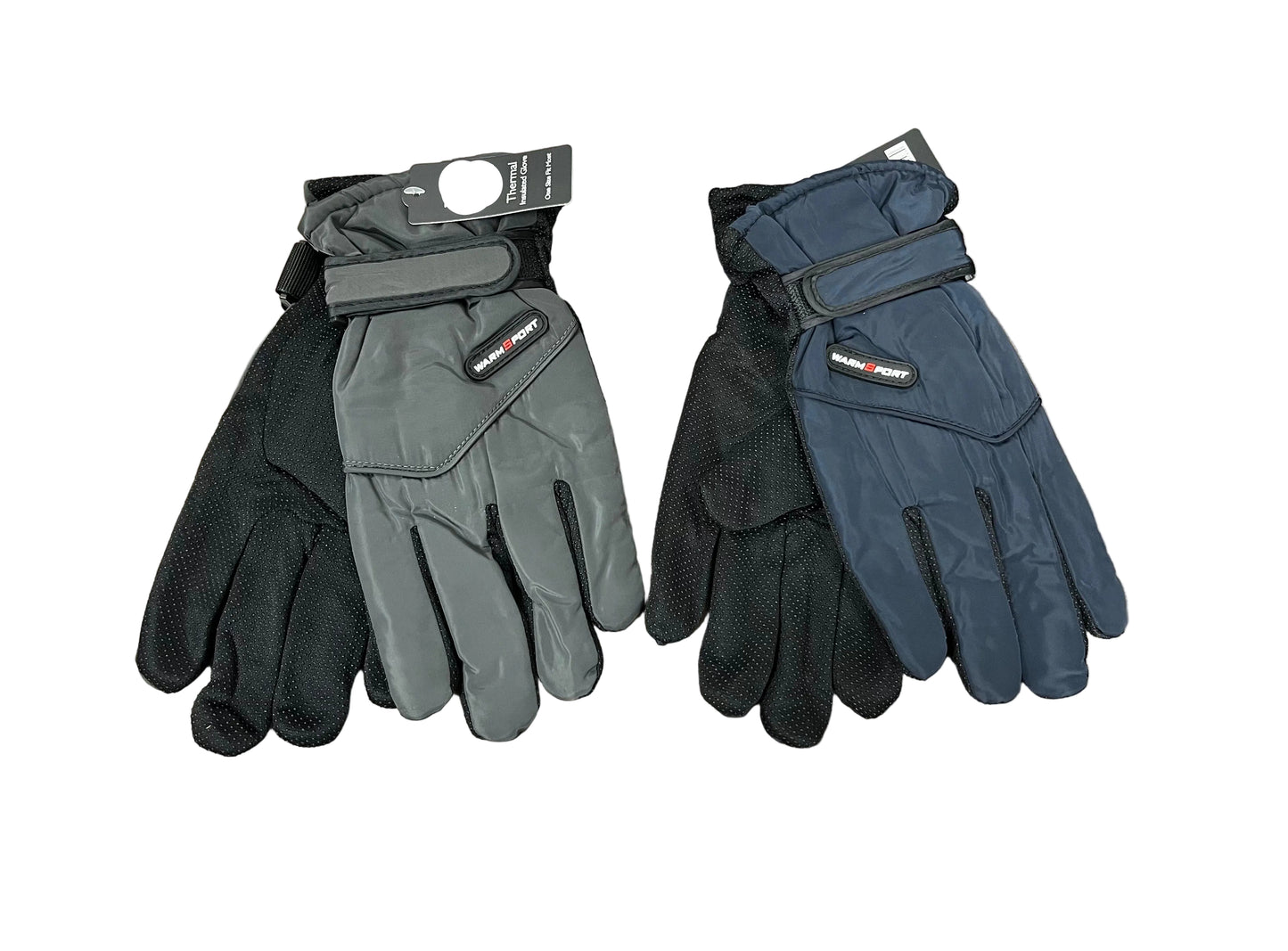 Men's Insulated Grip Ski Gloves 12/bx