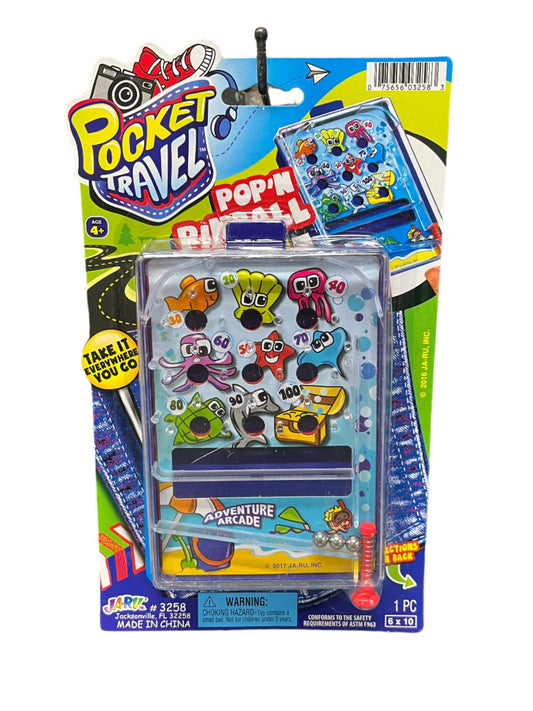 Packaged toy set with colorful characters