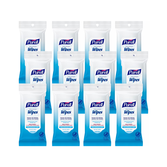 PURELL Hand Sanitizing Wipes, 20/ct 12/bx