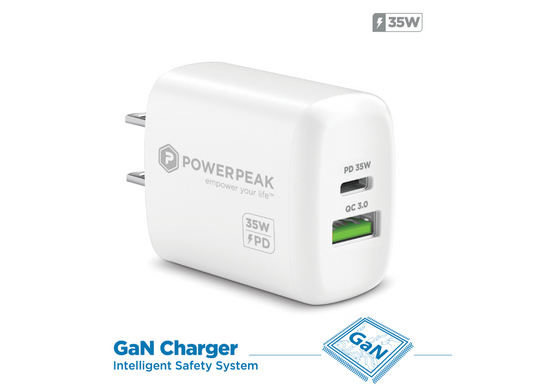 PD Wall Dual A+C Port Charger 35W
