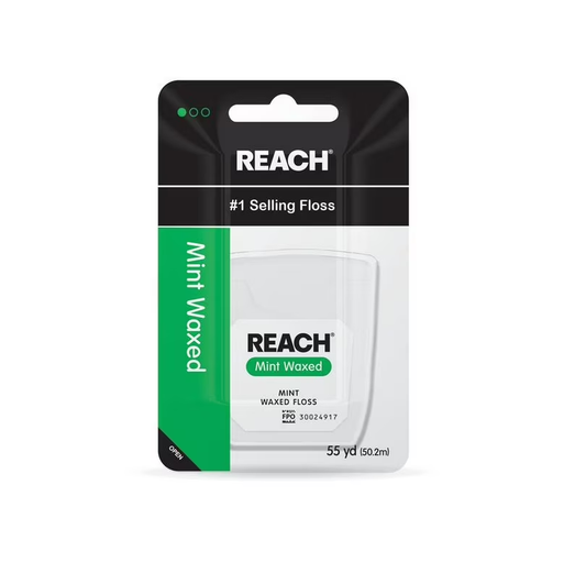 Reach Floss Waxed Mint 55yards 12/bx