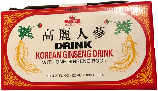 Royal King Korean Ginseng Honey Drink with Root 10ct