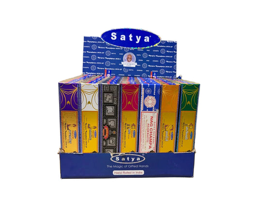 Satya Incense Display 15g 84/packs Natural Series Display