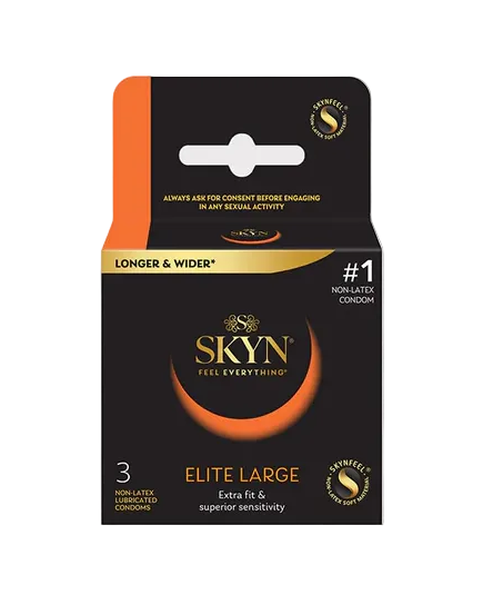 SKYN Elite Large Condoms 3pk 12/bx