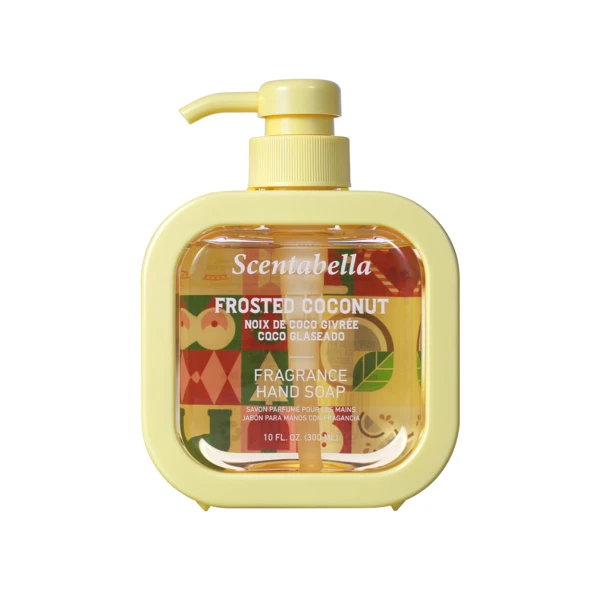 Scentabella Hand Soap 10oz Holiday Frosted coconut 12/bx