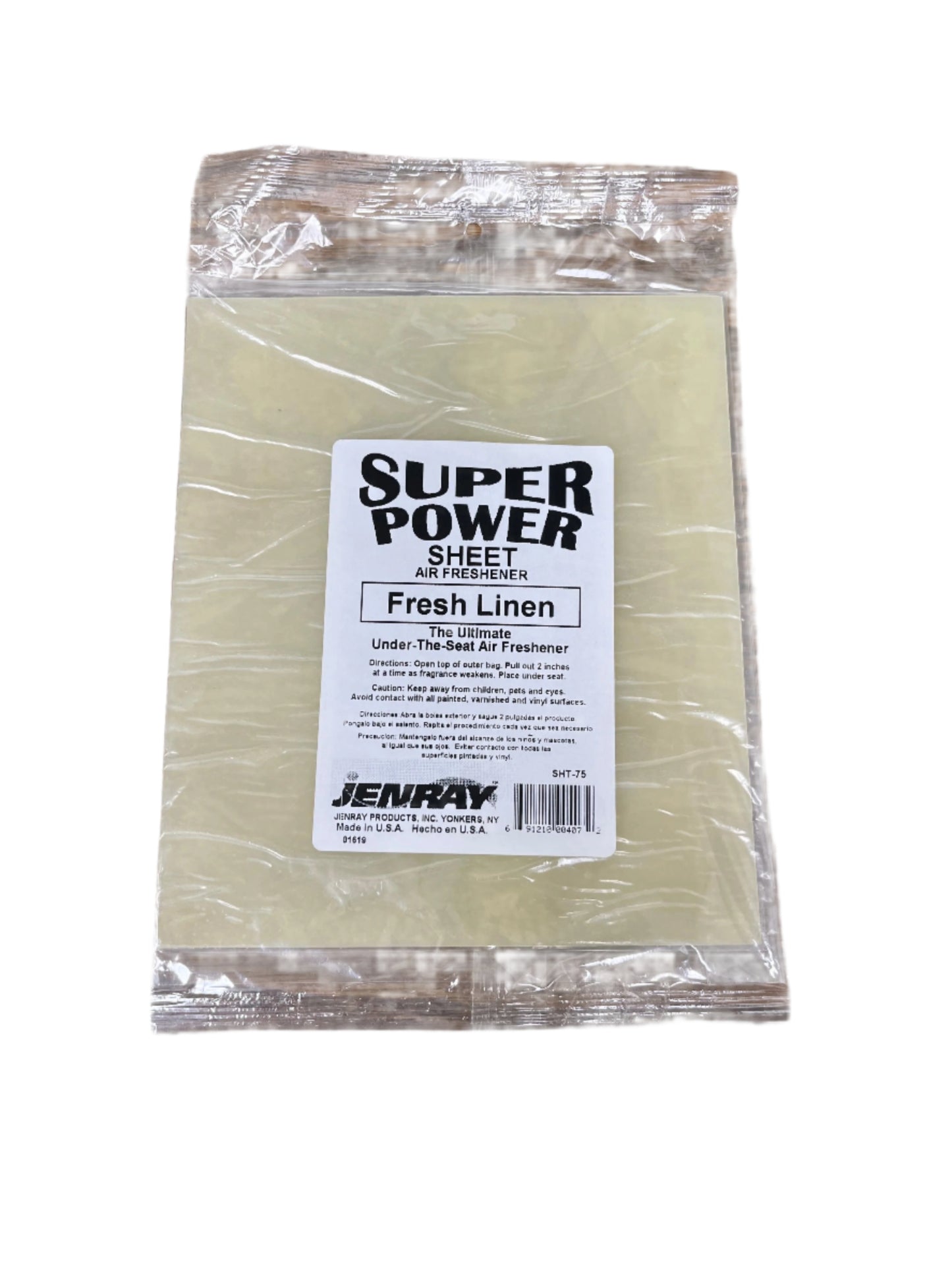 Super Power Sheet Air Freshener 12/bx