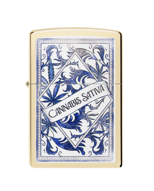 Zippo Sativa Serenity Design #47153