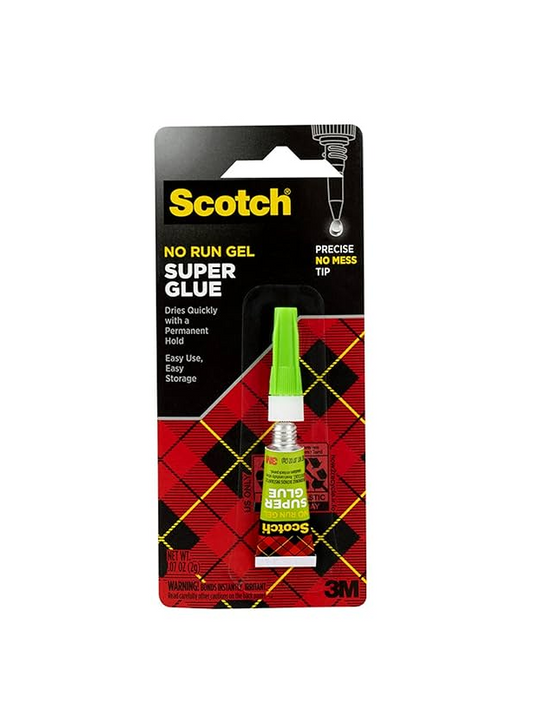 Scotch Super Glue Tube 12/bx