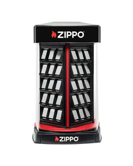 Zippo Lighted Manual Spin Countertop Display