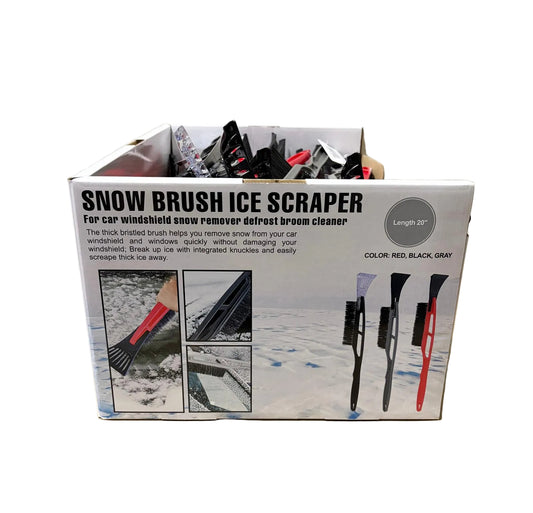 Snowbrush & Ice Scraper 20" 36/bx