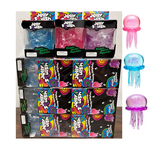 Squishy Jelly Fish 12/bx