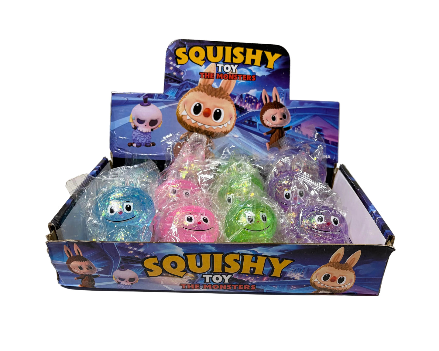 Squishy Monster Characters 12/bx