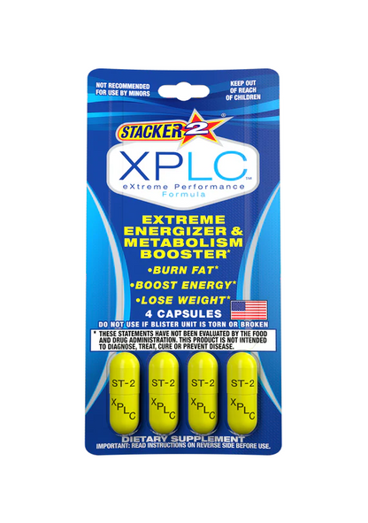 Stacker 2 XPLC Diet & Energy supplement 4/ct Packets 24/bx