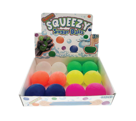 Sugar Squeeze Fidget Balls 12/display