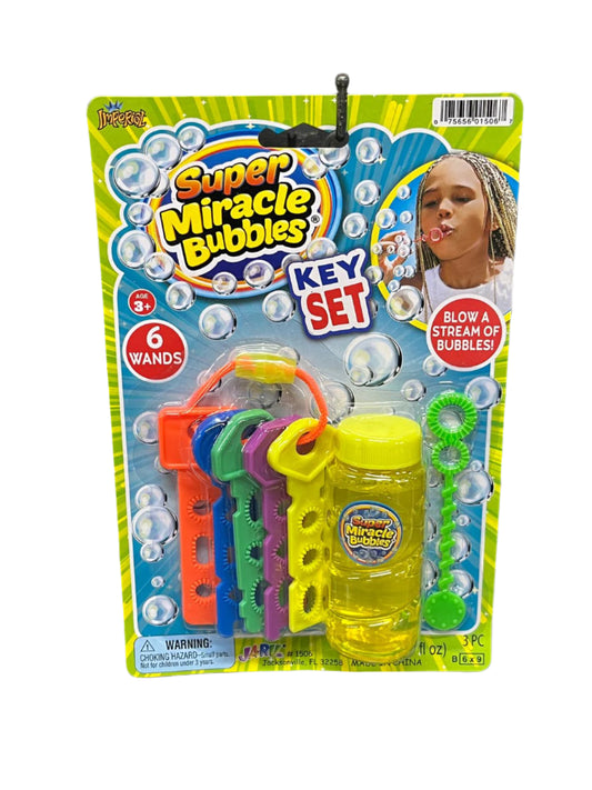 Super Miracle Bubbles key set 