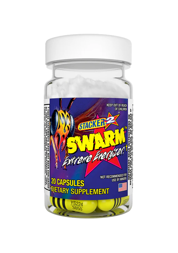 Swarm Extreme Energizer 20ct Bottles 12/bx