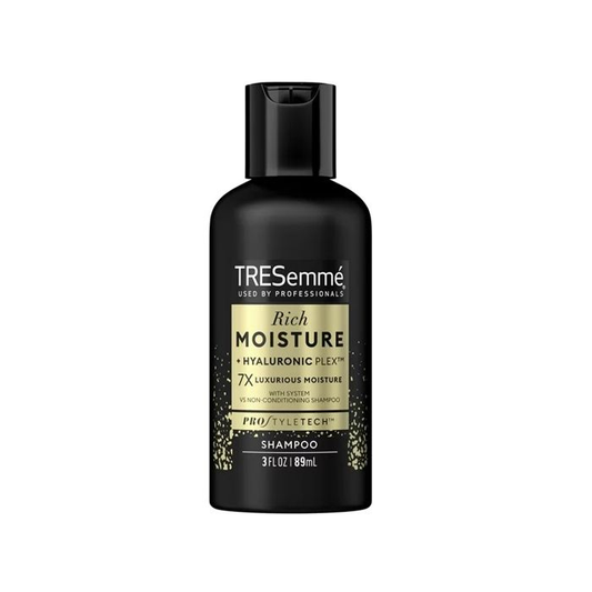 Tresemme Rich Moisture Shampoo Travel Size 3 fl oz 12/bx