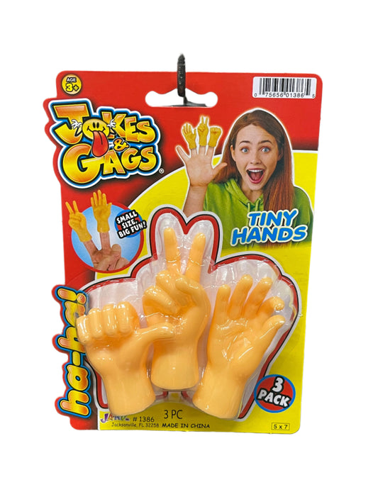 Packaged toy 'Tiny Hands' 