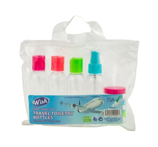 Travel Bottle Set 7pk 6/bx