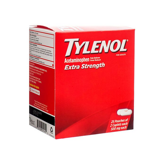 Tylenol Extra Strength 25-2pk