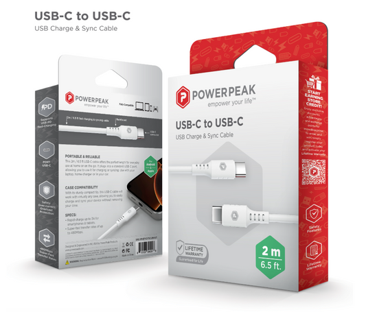 Type C to C 6ft Cable