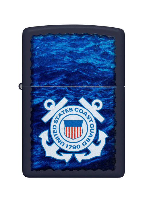 Zippo U.S. Coast Guard Waves Design #47093
