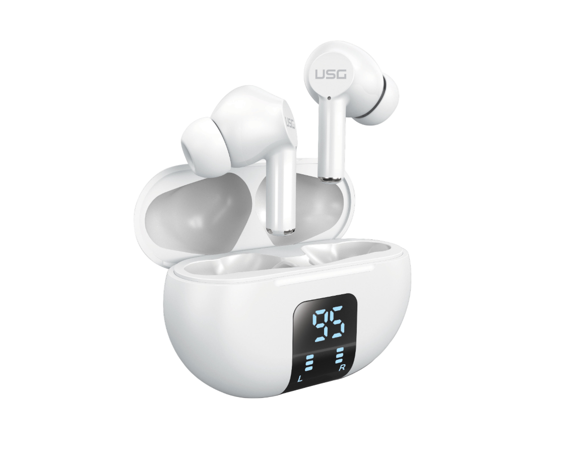 USG - Airo True Wireless Bluetooth Earbuds with ENC