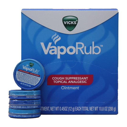 Vicks Vapo Rub 0.45oz Tin Can 24/bx