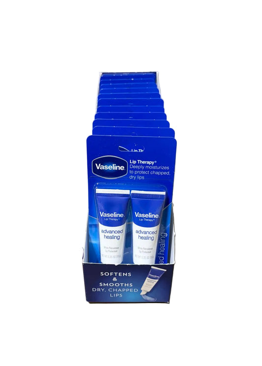 Vaseline Lip Therapy Advanced 2pk 12bx