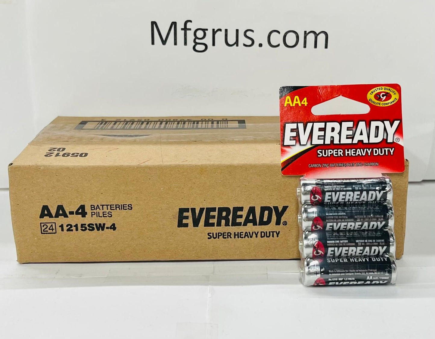 Eveready Batteries AA 4-Pack 24/cards