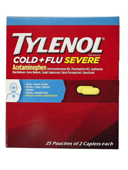 wholesale Tylenol Cold &amp; Flu 25/2pk