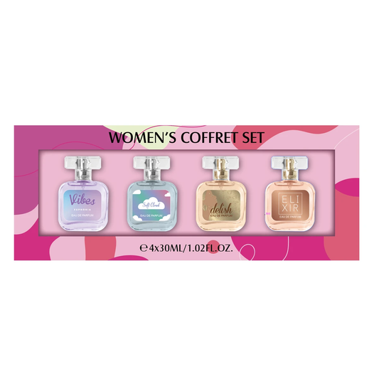 Women's 4pcs Set Coffret Set 30ml