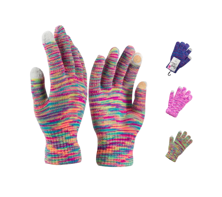Young Girls Winter Gloves With Touchscreen Feature 12/bx