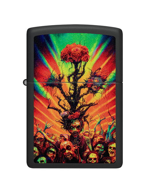 Zippo Abstract Zombie Design #48956