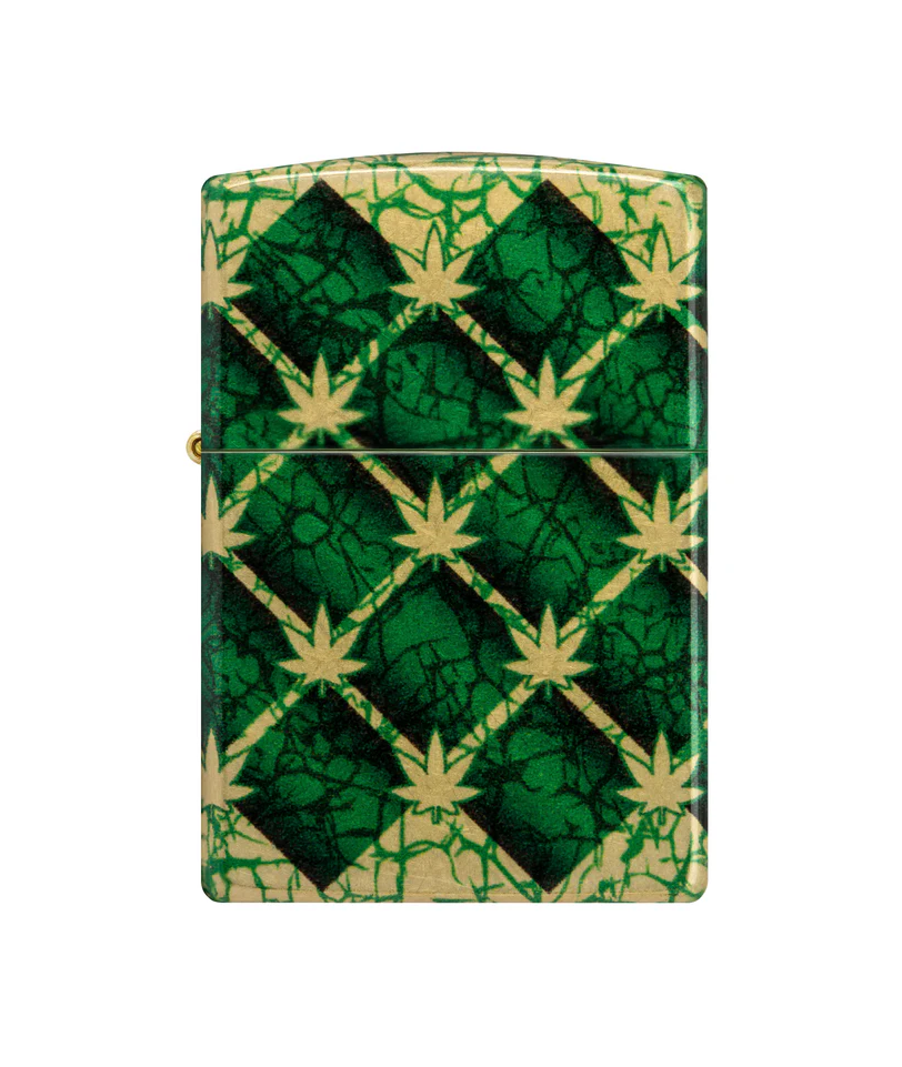 Zippo Argyle Leaf Design #46265