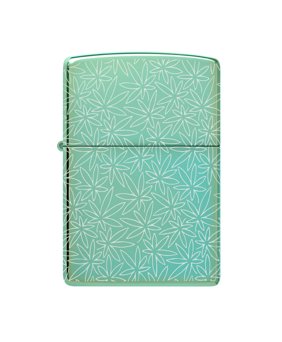 Zippo Atomic Cannabis Design #46294