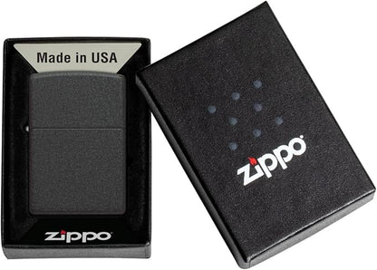 Zippo Black Crackle #236