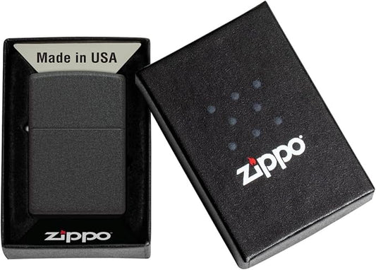 Zippo Black Crackle #236
