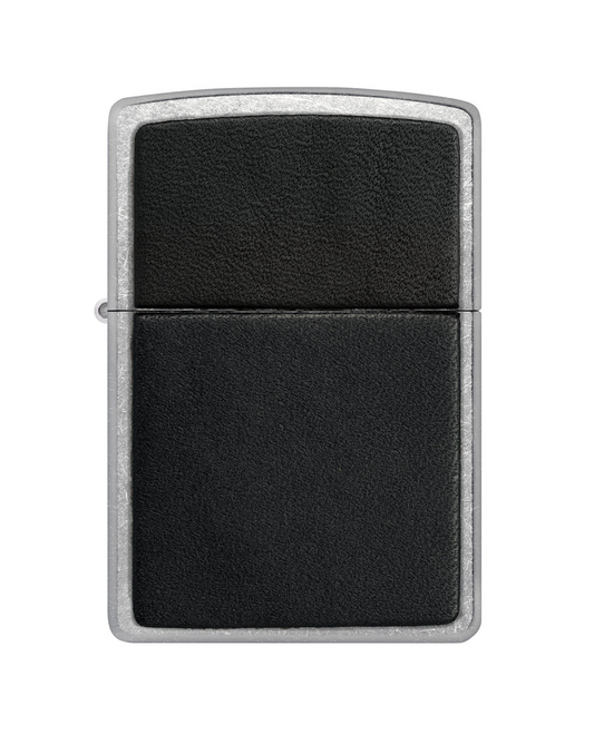 Zippo Black Leather Emblem #46778
