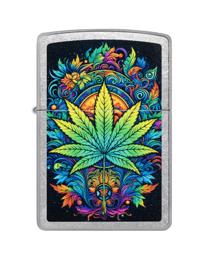 Zippo Captivating Cannabis Design #46575