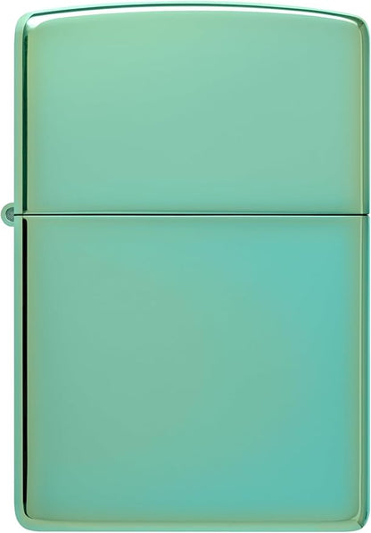  Zippo High Polish Green/Chameleon Lighters (#28129) 