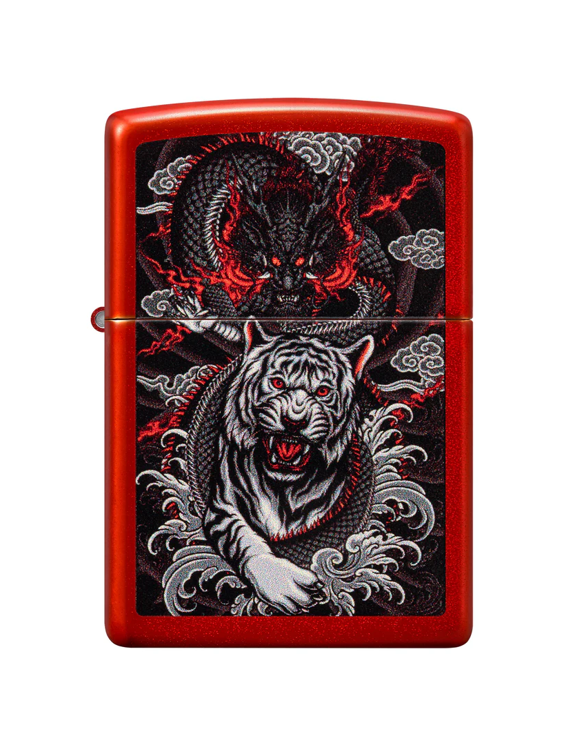 Zippo Dragon Tiger Design #48933