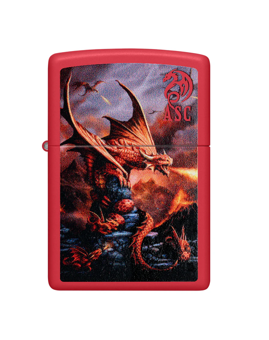 Zippo Fire Dragon Design #46690