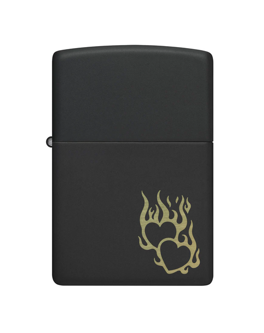 Zippo Fire Heart Design #46004