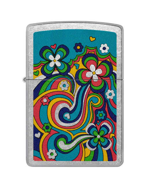 Zippo Flower Power Design #48579