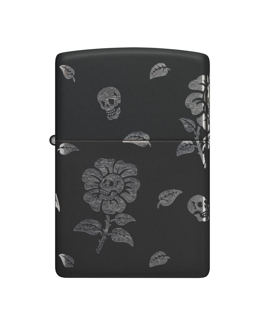 Zippo Flower Skulls Design #48931