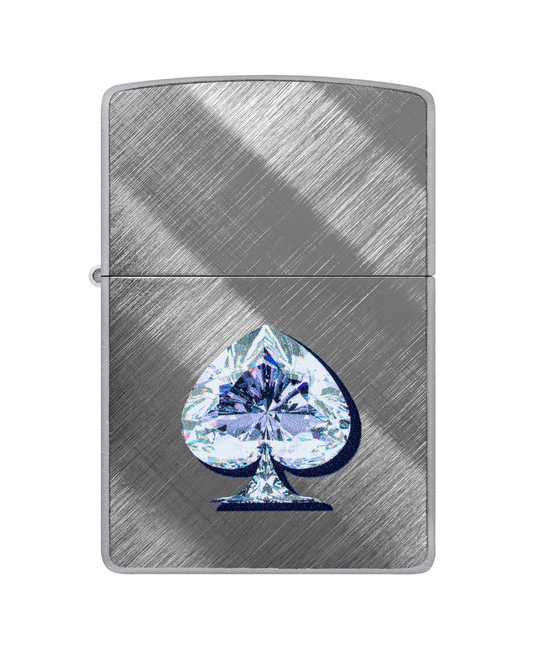 Zippo Gleaming Spade Design #46472